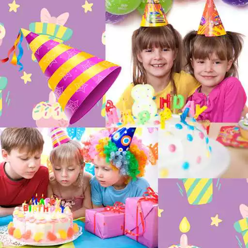 Free play online Birthday Party Collage  APK
