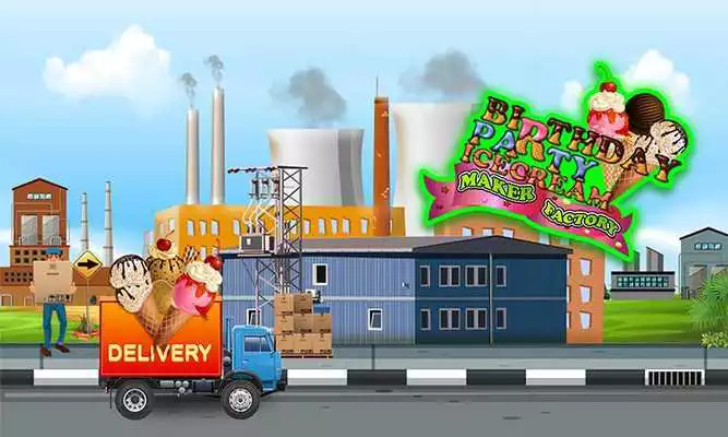 Play Birthday Party Icecream Maker Factory