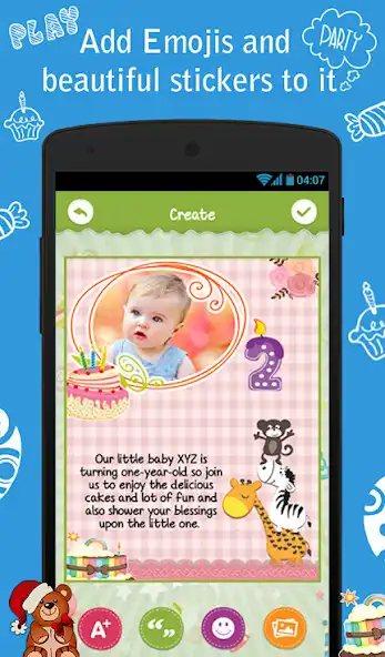 Play Birthday Party Invitation as an online game online Birthday Party Invitation with UptoPlay com.imageiva.birthdaygreetingcards Play Birthday Party Invitation as an online game Birthday Party Invitation with UptoPlay