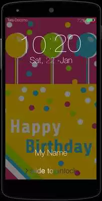 Play Birthday Passcode LockScreen
