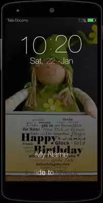Play Birthday Passcode LockScreen