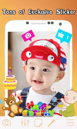 Play Birthday Photo Editor Pro as an online game Birthday Photo Editor Pro with UptoPlay