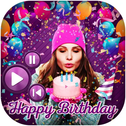 Free play online Birthday Photo Effect Video Maker with Song APK