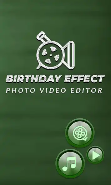 Play Birthday Photo Effect Video Maker with Song