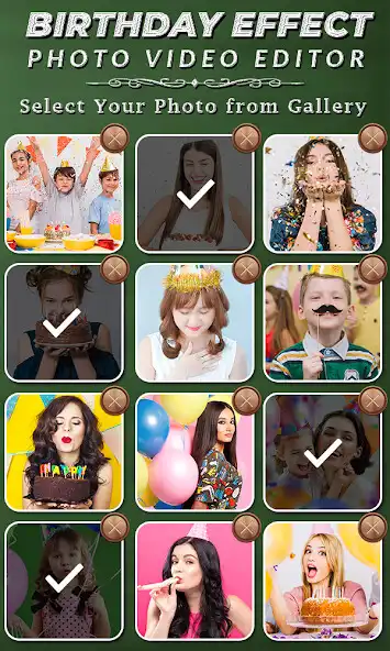 Play Birthday Photo Effect Video Maker with Song