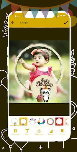 Play Birthday Photo Frame : Birthday Photo Editor