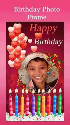 Play Birthday Photo Frame - Photo Collage Maker