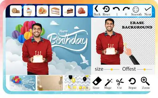 Play Birthday Photo Frames and Photo Editor  and enjoy Birthday Photo Frames and Photo Editor with UptoPlay