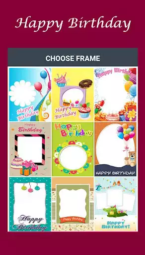 Play BirthDay Photo Frame