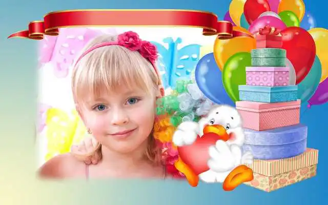 Play Birthday Photo Frames Maker as an online game Birthday Photo Frames Maker with UptoPlay