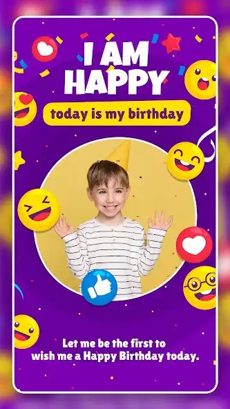 Play Birthday Photo Frame With Song as an online game Birthday Photo Frame With Song with UptoPlay