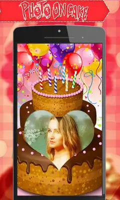 Play Birthday photo on cake 2017 Play Birthday photo on cake 2017