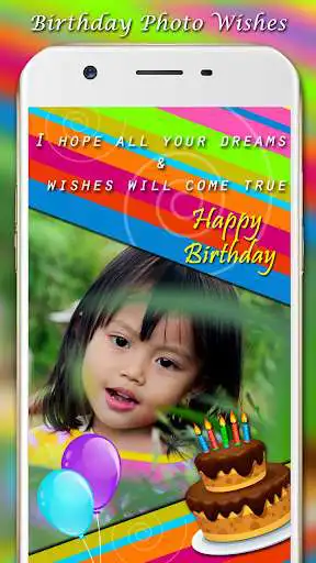 Play Birthday Photo Wishes  and enjoy Birthday Photo Wishes with UptoPlay