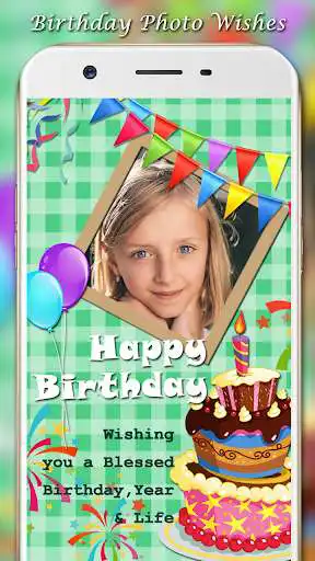 Play Birthday Photo Wishes as an online game Birthday Photo Wishes with UptoPlay