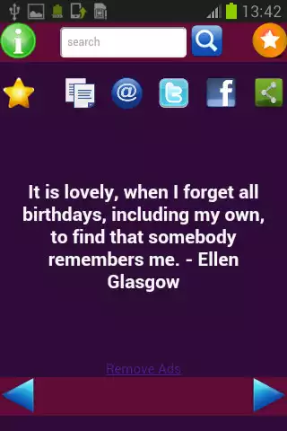Play APK Birthday Quotes  and enjoy Birthday Quotes with UptoPlay com.nerdpig.BirthdayQuotes