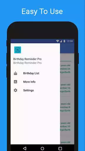 Play Birthday Reminder Pro as an online game Birthday Reminder Pro with UptoPlay