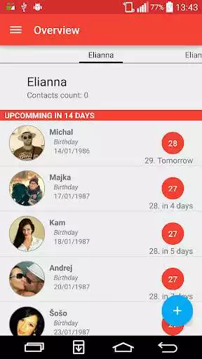 Play Birthdays and Important Dates