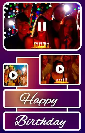 Play Birthday Slideshow With Music