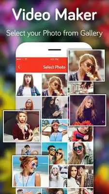 Play Birthday Slideshow with Song-Birthday video maker