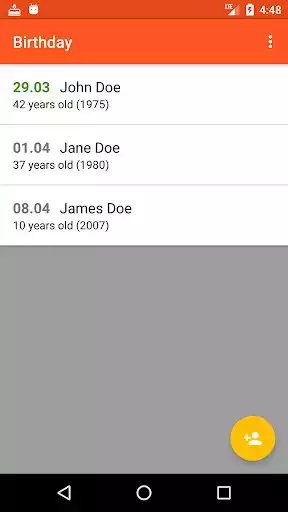 Play Birthdays Reminder