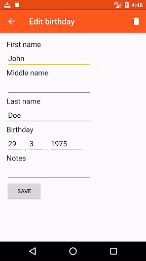 Play Birthdays Reminder