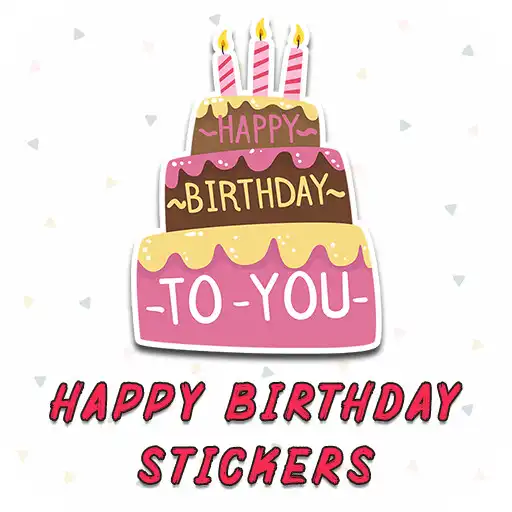 Play Birthday Stickers for Whatsapp, Birthday Wishes APK