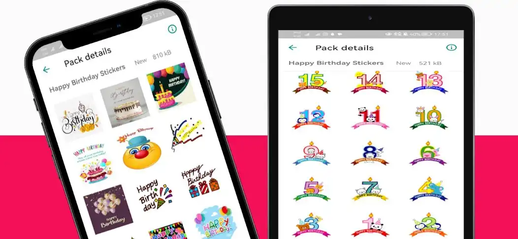 Play Birthday Stickers - Happy Day  and enjoy Birthday Stickers - Happy Day with UptoPlay