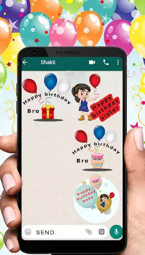Play Birthday Stickers