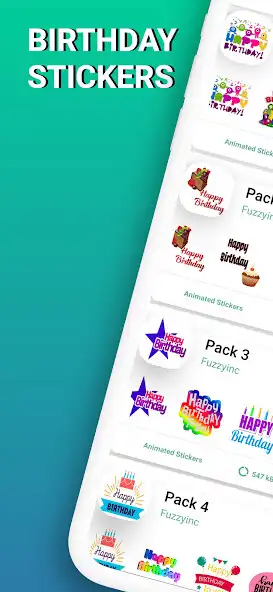 Play Birthday Stickers : Wasticker  and enjoy Birthday Stickers : Wasticker with UptoPlay