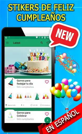 Play Birthday Stikers  and enjoy Birthday Stikers with UptoPlay