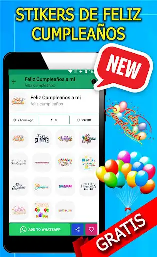 Play Birthday Stikers as an online game Birthday Stikers with UptoPlay