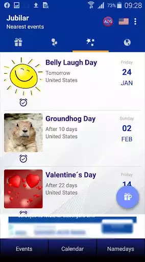 Play Birthdays Widget as an online game Birthdays Widget with UptoPlay