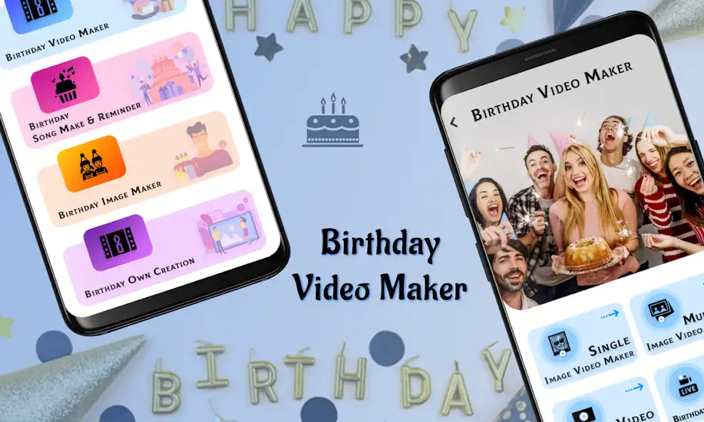 Play Birthday Video Maker 2021  and enjoy Birthday Video Maker 2021 with UptoPlay