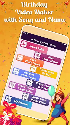 Play Birthday Video Maker 2022  and enjoy Birthday Video Maker 2022 with UptoPlay