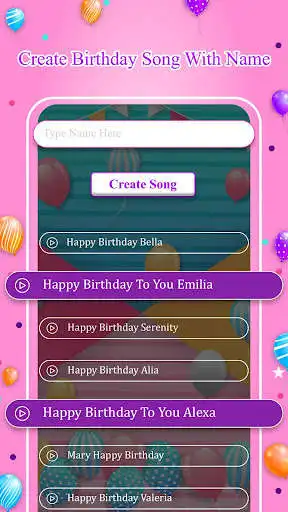 Play Birthday Video Maker App : Birthday Song With Name as an online game Birthday Video Maker App : Birthday Song With Name with UptoPlay