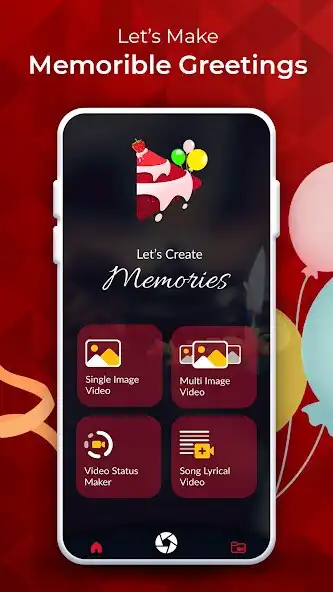 Play Birthday Video Maker Lyrical as an online game Birthday Video Maker Lyrical with UptoPlay