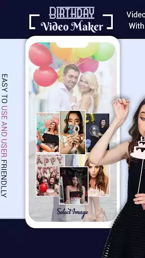 Play Birthday Video Maker With Music  and enjoy Birthday Video Maker With Music with UptoPlay