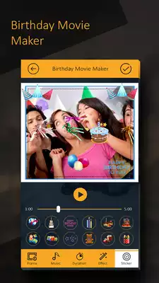 Play Birthday Video Maker with Music