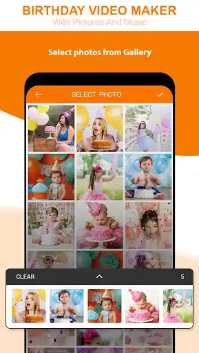 Play Birthday Video Maker with Photo and Music  and enjoy Birthday Video Maker with Photo and Music with UptoPlay