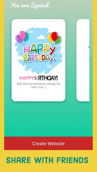 Play Birthday  Website Maker as an online game Birthday  Website Maker with UptoPlay