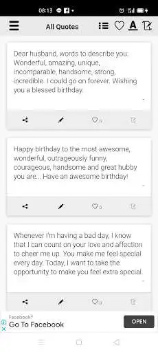 Play Birthday Wishes for Husband  and enjoy Birthday Wishes for Husband with UptoPlay