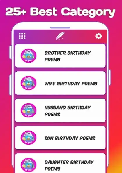 Play Birthday Wishes Sms  Editor as an online game Birthday Wishes Sms  Editor with UptoPlay