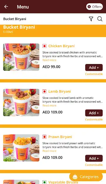Play Biryani Pot as an online game Biryani Pot with UptoPlay