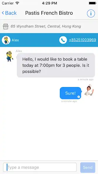 Play BistroChat Manager as an online game BistroChat Manager with UptoPlay