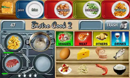 Play Bistro Cook 2 as an online game Bistro Cook 2 with UptoPlay