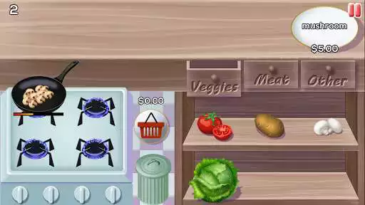 Play Bistro Cook as an online game Bistro Cook with UptoPlay
