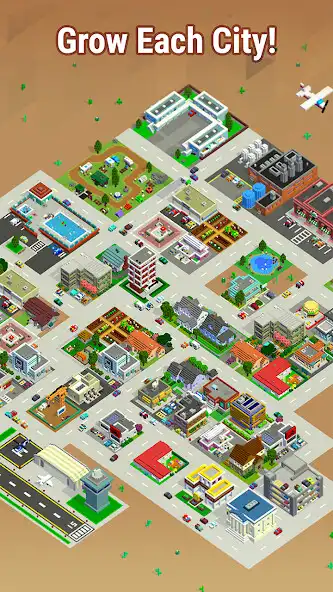 Play Bit City - Pocket Town Planner as an online game Bit City - Pocket Town Planner with UptoPlay