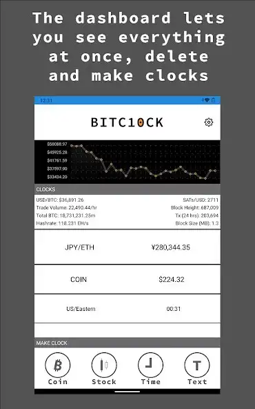 Play Bitclock - Bitcoin Block Clock as an online game Bitclock - Bitcoin Block Clock with UptoPlay