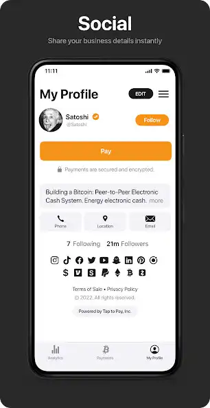 Play Bitcoin App - Tap to Pay as an online game Bitcoin App - Tap to Pay with UptoPlay