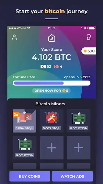 Play Bitcoin Miner Tycoon Game - 2k20 as an online game Bitcoin Miner Tycoon Game - 2k20 with UptoPlay